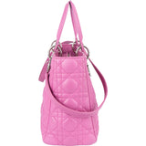 Christian Dior Quilted Leather Lady Dior Handbag