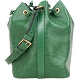 Louis Vuitton Green Epi Leather Sac Noé Petit Shoulder Bag