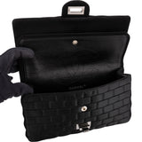 Chanel Rare Sample Satin Chocolate Bar 2.55 Reissue Double Flap Crossbody Bag