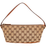 Gucci Monogram GG Canvas Pochette Handbag