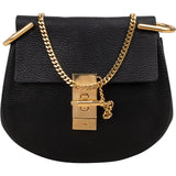Chloé Grained Leather Small Drew Crossbody Bag