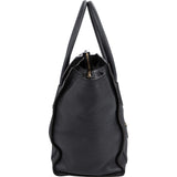 Céline Grained Calfskin Luggage Handbag