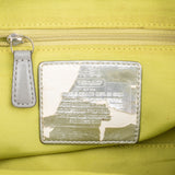 Coach Madison Op Art Sabrina Sateen Satchel Handbag