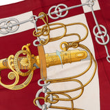 Hermès Cliquetis Silk Carre 90 Scarf Tuch