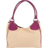 Prada Leather Semitracolla Triangle Shoulder Bag