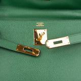 Hermès veau Courchevel Leather Kelly Sellier 32 Handbag