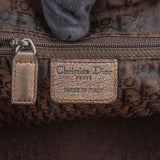 Christian Dior Metallic Leather Gaucho Saddle Handbag