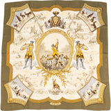 Hermès Petite Venerie Silk 90 Scarf Tuch
