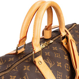 Louis Vuitton Monogram Canvas Keepall 50 Bandoulière Travel Bag