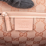 Gucci Monogram GG Coated Canvas Pink Abbey Tote Shoulder Bag