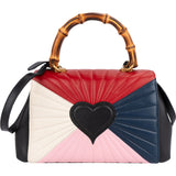 Gucci Multicolor Quilted Leather Queen Margaret Top Handle Handbag