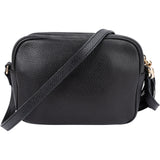 Gucci Pebbled Leather GG Soho Disco Crossbody Bag