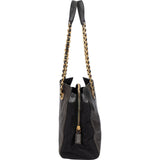 Prada Nylon and Leather Chain Tote Shoulder Bag - vintageandkickz