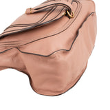 Chloé Pink Grained Calfskin Marcie Handbag
