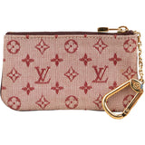 Louis Vuitton Monogram Mini Lin Key Pouch Wallet