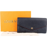 Louis Vuitton Monogram Empreinte Leather Sarah Wallet