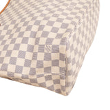 Louis Vuitton Monogram Damier Azur Canvas Neverfull MM Shoulder Bag