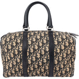 Christian Dior Trotter Monogram Oblique Canvas Boston 30 Handbag