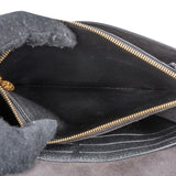 Louis Vuitton Noir Leather Empreinte Monogram Vavin Chain Crossbody Bag