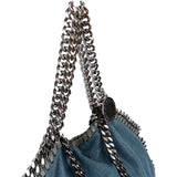 Stella McCartney Shaggy Falabella Fold Over Tote Hobo Shoulder Handbag