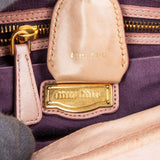 Miu Miu Matelassé Vitello Lux Leather Coffer City Handbag