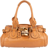 Chloé Brown Leather Paddington Handbag
