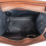 Céline Tricolor Leather Luggage Handbag