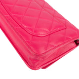 Chanel Quilted Lambskin Wallet On Chain Crossbody Bag
