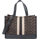 Coach Monogram Signature Jacquard Field Tote Handbag