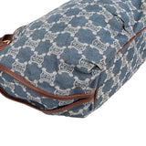 Céline Denim Macadam Monogram Hobo Shoulder Bag
