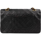 Chanel Quilted Lambskin 24K Gold Medium Double Flap Shoulder Bag