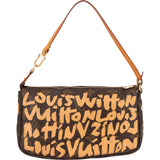 Louis Vuitton Limited Monogram Graffiti Pochette Accessoires Handbag