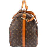 Louis Vuitton Monogram Canvas Keepall 60 Bandoulière Travel Bag