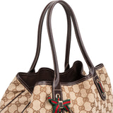 Gucci Monogram GG Canvas Princy Tote Shoulder Bag