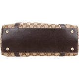 Gucci Monogram GG Canvas Abbey Tote Shoulder Bag