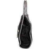 Stella McCartney Shaggy Falabella Crystal Star Mini Fold Over Tote Crossbody Bag