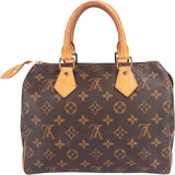 Louis Vuitton Monogram Canvas Speedy 25 Handbag