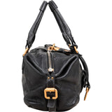 Chloé Black Leather Paddington Satchel Shoulder Bag