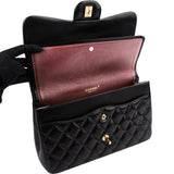 Chanel Quilted Lambskin Jumbo Double Flap Crossbody Bag
