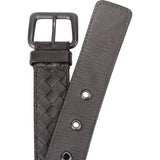 Bottega Veneta Brown Intrecciato Leather Belt (95)