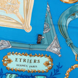 Hermès Etriers Silk 90 Scarf Tuch