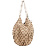 Gucci Monogram GG Canvas Abbey D-Ring Hobo Shoulder Bag