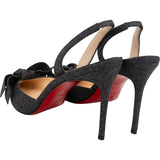 Christian Louboutin Washington Flannel Ribbon Slingback Pumps (36)