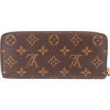 Louis Vuitton Monogram Canvas Clemence Wallet