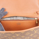 Louis Vuitton Monogram Canvas Pochette Bordeaux Clutch Bag