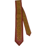 Prada Faille Cornice Silk Tie Krawatte