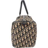 Christian Dior Trotter Monogram Oblique Canvas Boston 30 Handbag