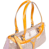 Prada Multicolor Sequin Patent Leather Mini Handbag