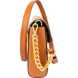 MCM Emblem Monogram Embossed Leather Patricia Crossbody Bag