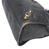 Balenciaga Grey Leather Classic City Handbag